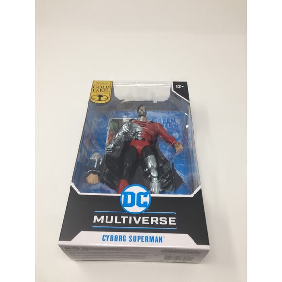2025 McFarlane DC Multiverse - Cyborg Superman (Revenge Green Lanterns) - Gold - Picture 3 of 5